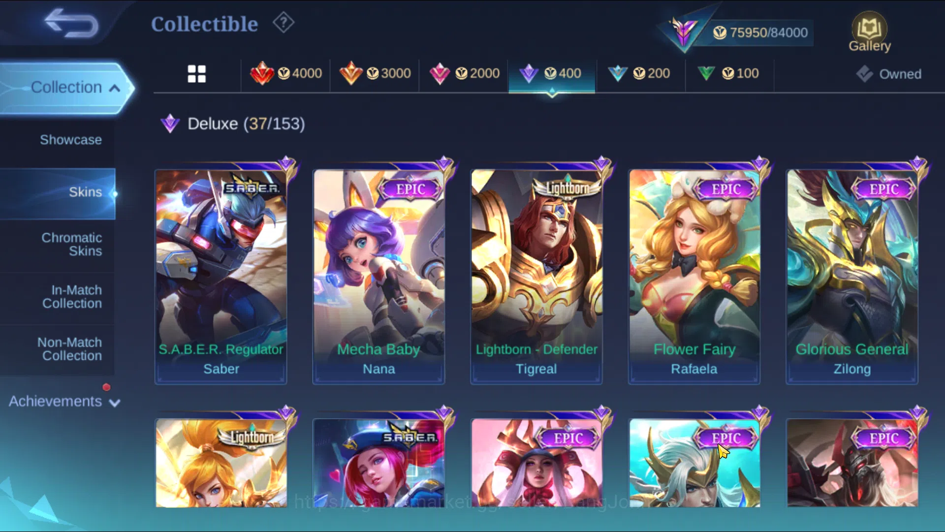 Mobile Legends: Bang Bang Accounts Hero 129 | Skin 282 | Ex Honor 39 | Zennith Vexana image 13