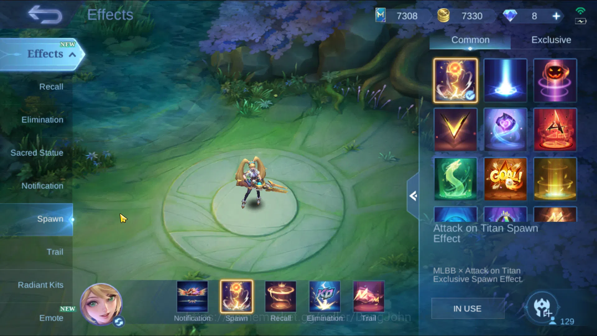 Mobile Legends: Bang Bang Accounts Hero 129 | Skin 282 | Ex Honor 39 | Zennith Vexana image 8