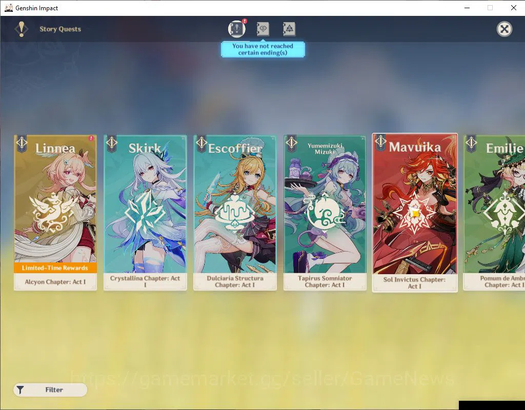 Genshin Impact Accounts Mid Game ASIA|AR 57|8 Limited 12