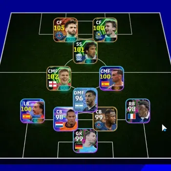 eFootball Accounts Legends & Iconic Players Android|Big Time K.Kvaratskhella 28 Apr'26|Show Time Marc Cucurella|3 Epic