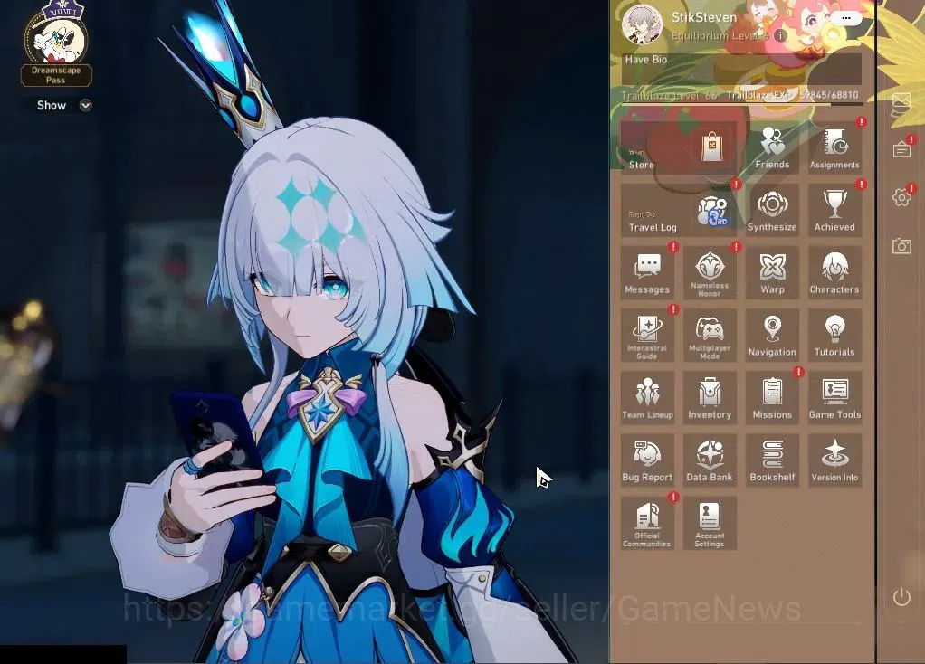 Honkai Star Rail Accounts Asia|TL66|2 PremTeam|12 Limited|Firefly+Sign,Cyren image 1