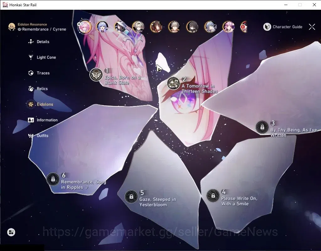 Honkai Star Rail Accounts Asia|TL66|2 PremTeam|12 Limited|Firefly+Sign,Cyren image 5