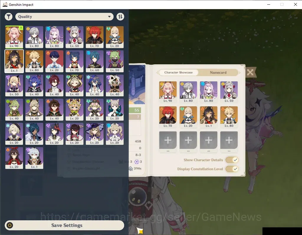 Genshin Impact Accounts ASIA|AR 55|1 Limited + 3 (*5Standart)|[Linnea+Sign image 1
