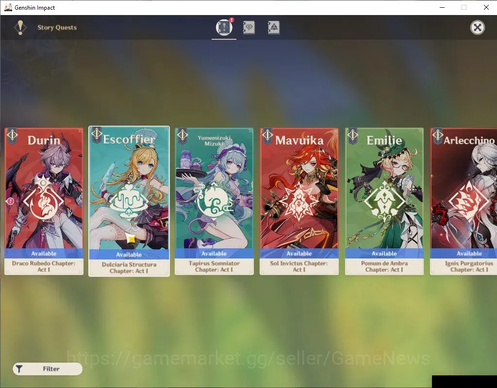 Genshin Impact Accounts ASIA|AR 55|1 Limited + 3 (*5Standart)|[Linnea+Sign image 17