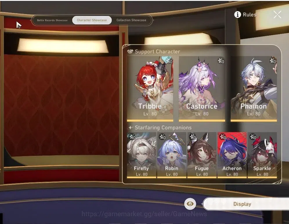 Honkai Star Rail Accounts Others Asia|TL 70|3 PremTeam|22 Limited|(Firefly,The Herta,Acheron,Castorice,)+Sign Cyrene|2 GC|18 2