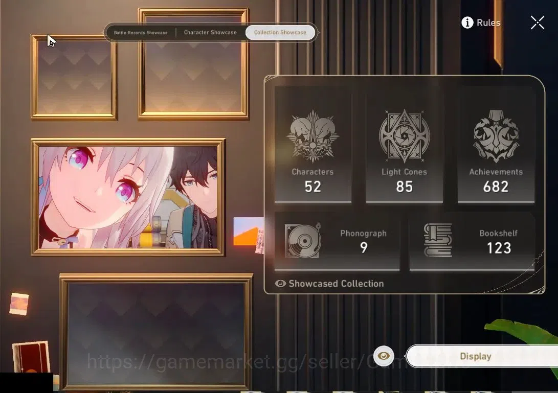 Honkai Star Rail Accounts Others Asia|TL 70|3 PremTeam|22 Limited|(Firefly,The Herta,Acheron,Castorice,)+Sign Cyrene|2 GC|18 3