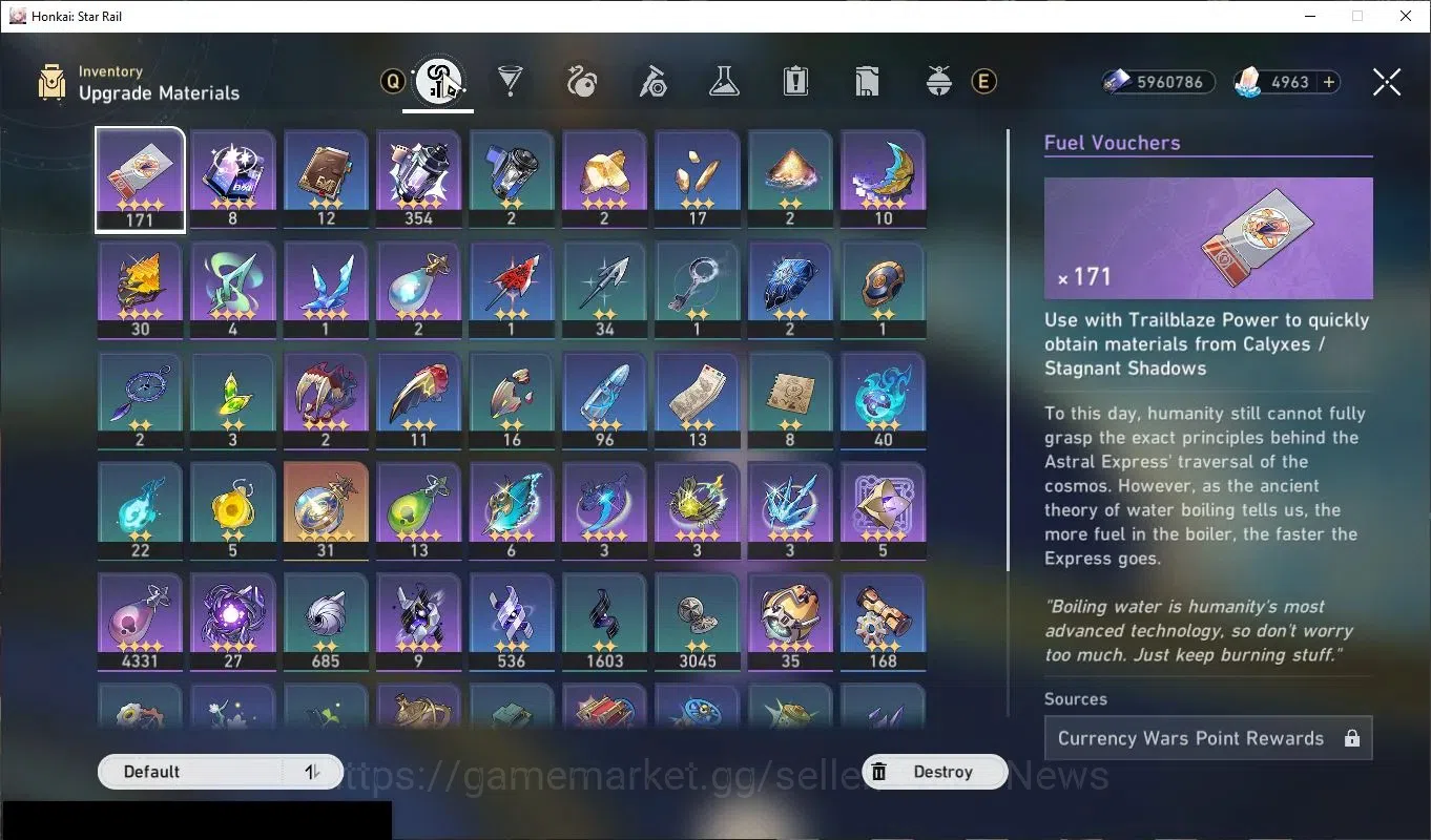 Honkai Star Rail Accounts Others Asia|TL 70|3 PremTeam|22 Limited|(Firefly,The Herta,Acheron,Castorice,)+Sign Cyrene|2 GC|18 7