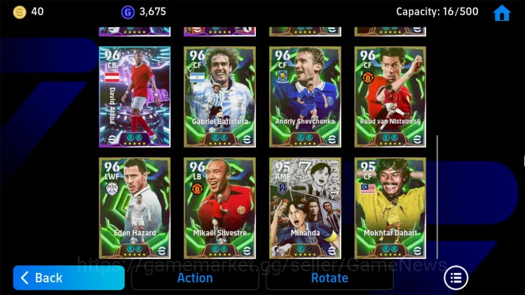 eFootball Accounts Android|BigTime Kvaratskela,Ronaldinho,AndriyShevh image 5