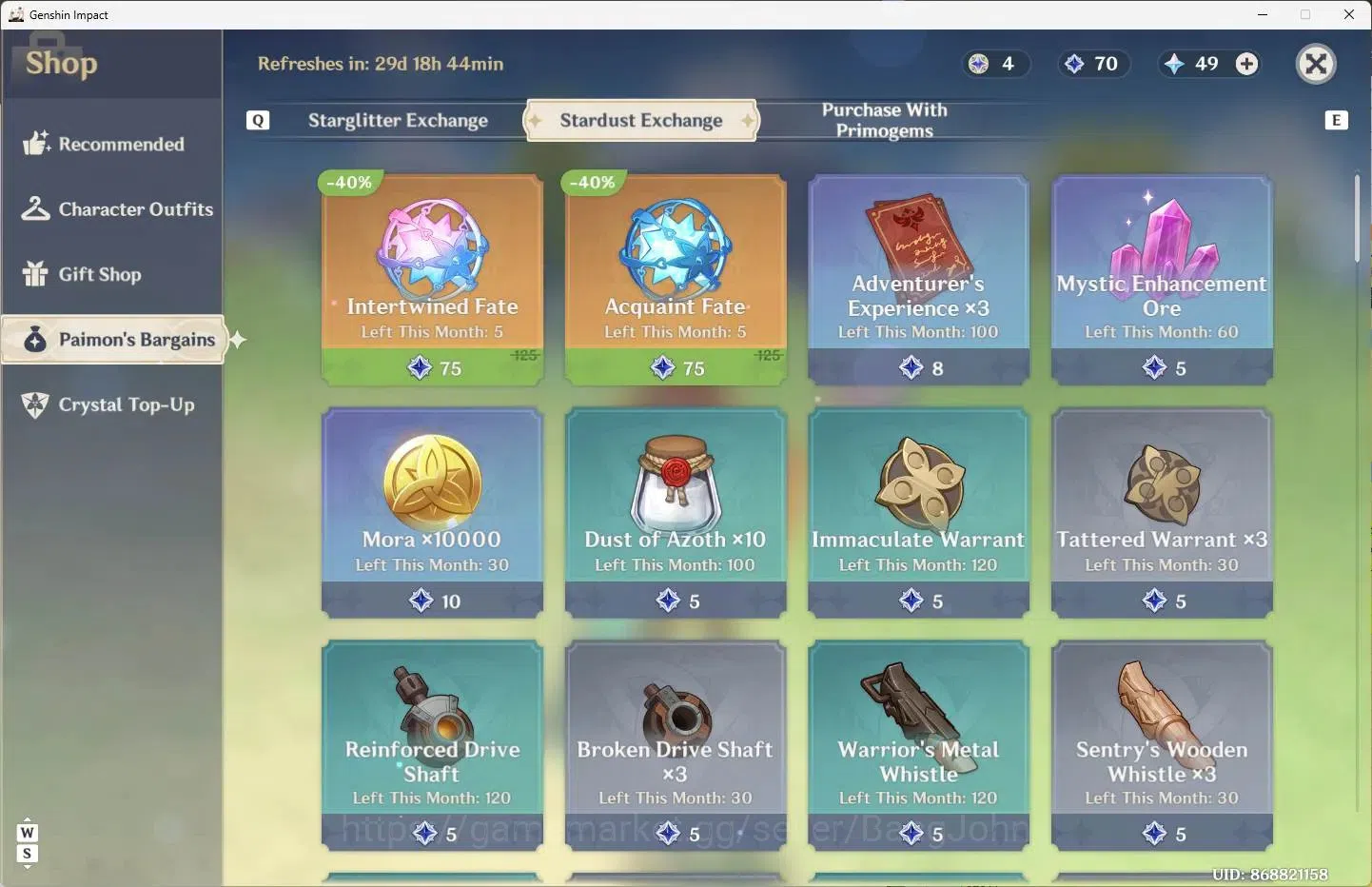 Genshin Impact Accounts ASIA | AR 55|9 Limit+1 Sign|Mavuika,Furina,Nahida, image 10