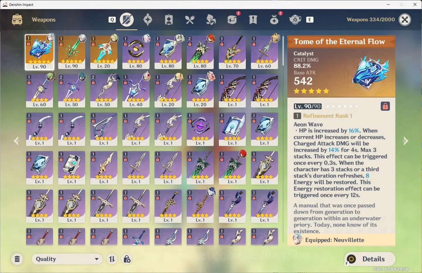 Genshin Impact Accounts ASIA | AR 55|9 Limit+1 Sign|Mavuika,Furina,Nahida, image 5