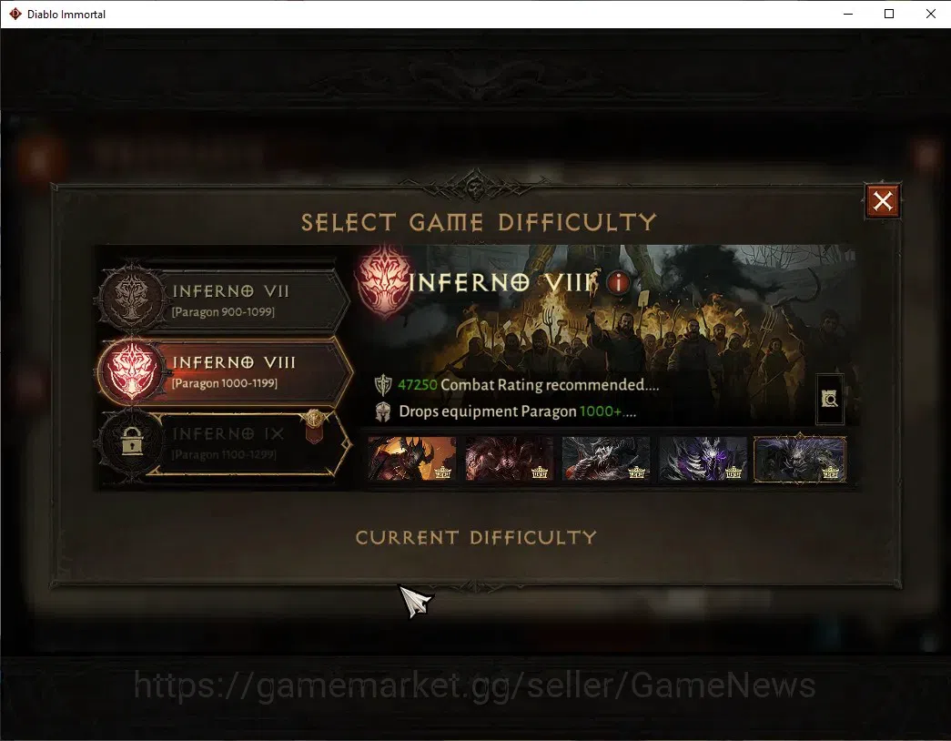 Diablo Immortal Accounts SA - Oza|CS ON|Lv60(1173)|Tempest|CR 48k|Reso 495| image 12