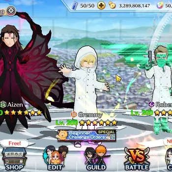 Bleach: Brave Souls Accounts High-End Global|855K BP+50K Orb|EndGame|8K BSAcc Ticket|Robert,Gremmy