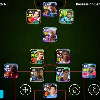 eFootball Accounts Legends & Iconic Players Mobile |PW 3058|Epic Aguero Scholes Rooney,Shwt Rashforh Mazraouil Kubo