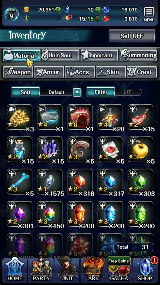 Last Cloudia Accounts GLOBAL|Rank 9|Top Tier Unit [Demoon Lord Judecca-S image 7