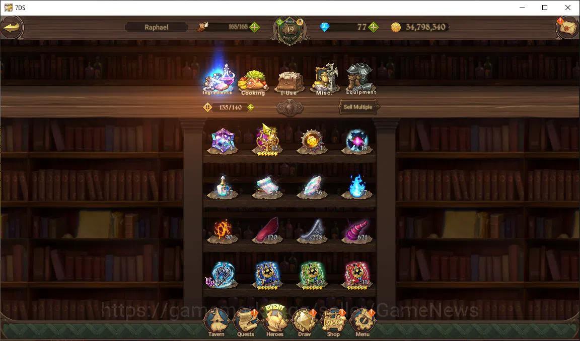 The Seven Deadly Sins: Grand Cross Accounts Starter Asia |1,4M CC| 1 Seventh Spring Box | 1 LR+4 UR+Collab 10