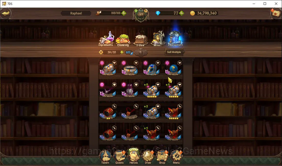 The Seven Deadly Sins: Grand Cross Accounts Starter Asia |1,4M CC| 1 Seventh Spring Box | 1 LR+4 UR+Collab 11