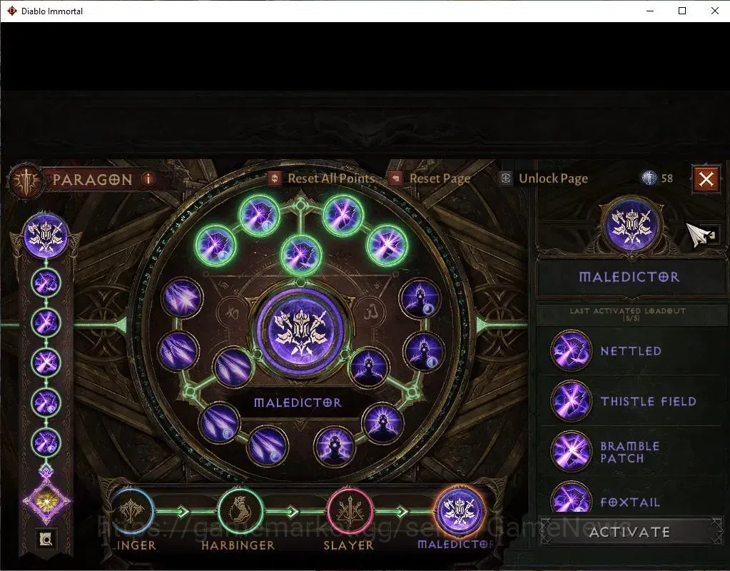 Diablo Immortal Accounts SEA - Verathiel|CS ON|Lv60(858)| Monk |CR 44k|Reso image 10