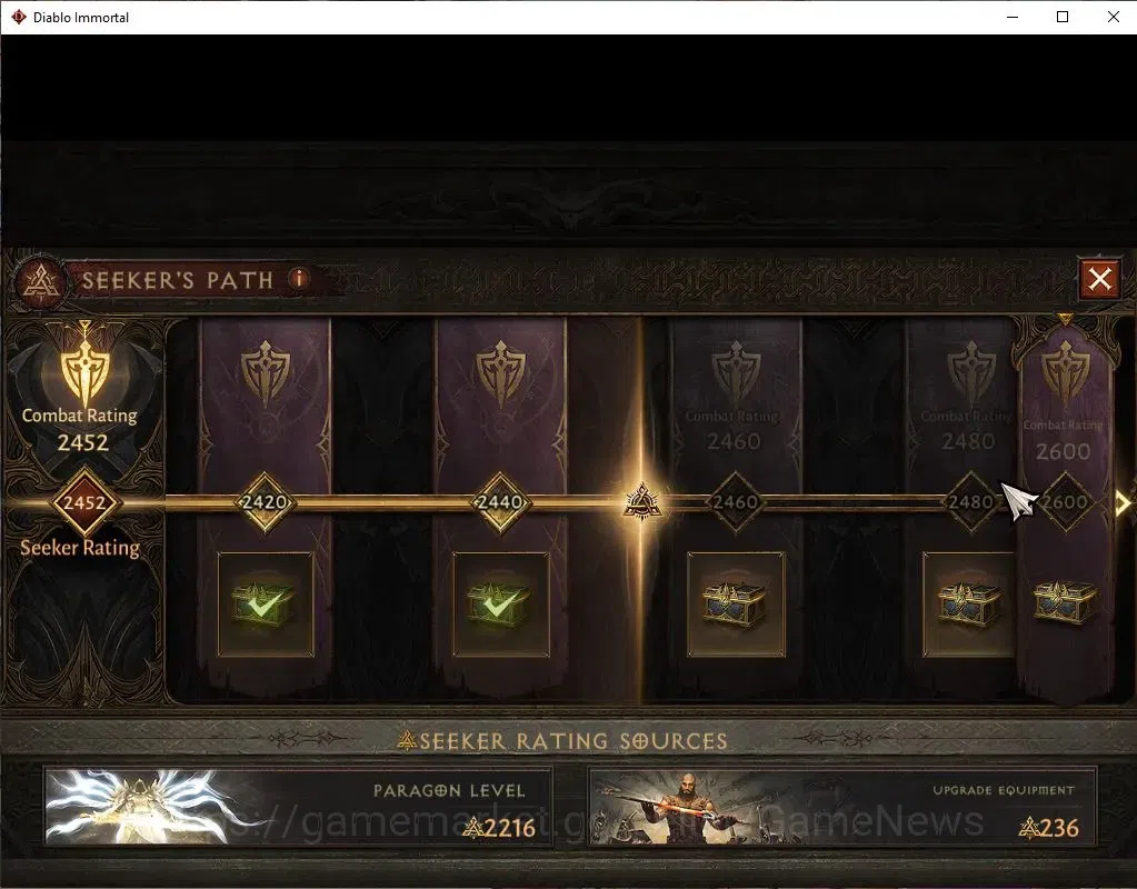 Diablo Immortal Accounts SEA - Verathiel|CS ON|Lv60(858)| Monk |CR 44k|Reso image 11