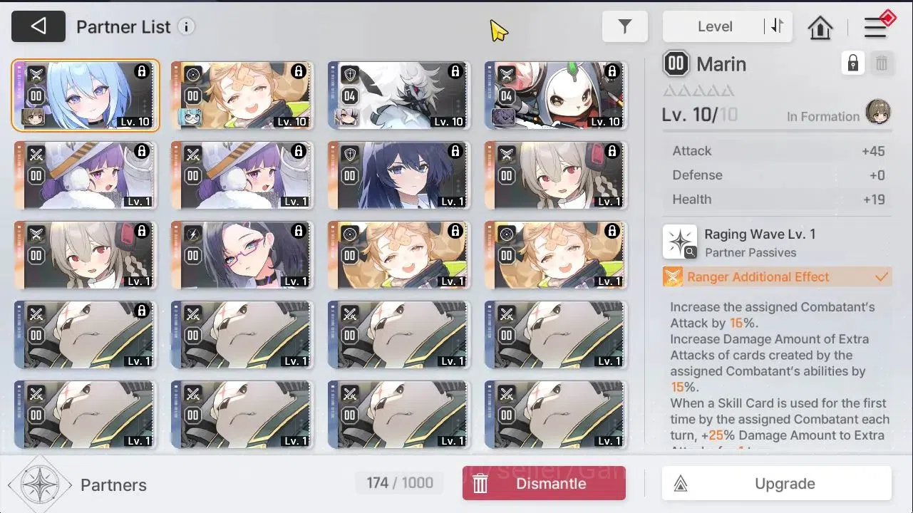 Chaos Zero Nightmare Accounts GLOBAL|Lv30|6 SSR[Heidemarie,Rita+Sign,Nine,Luke,V image 7