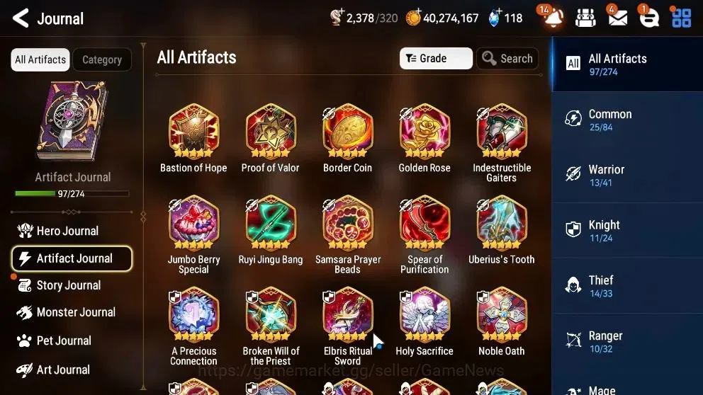 Epic Seven Accounts High-End GLOBAL UnVerif|21 ML(Dark Diene,Rhiana&Luc,HarSeti,etc)+Stark,Setsuka,etc|AUTO WB|Skin Tic+2K 13