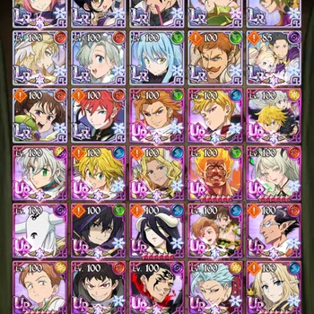 The Seven Deadly Sins: Grand Cross Whale GLOBAL | 17 LR | 15M Acc | Fest Salos Fest Escanor image 1