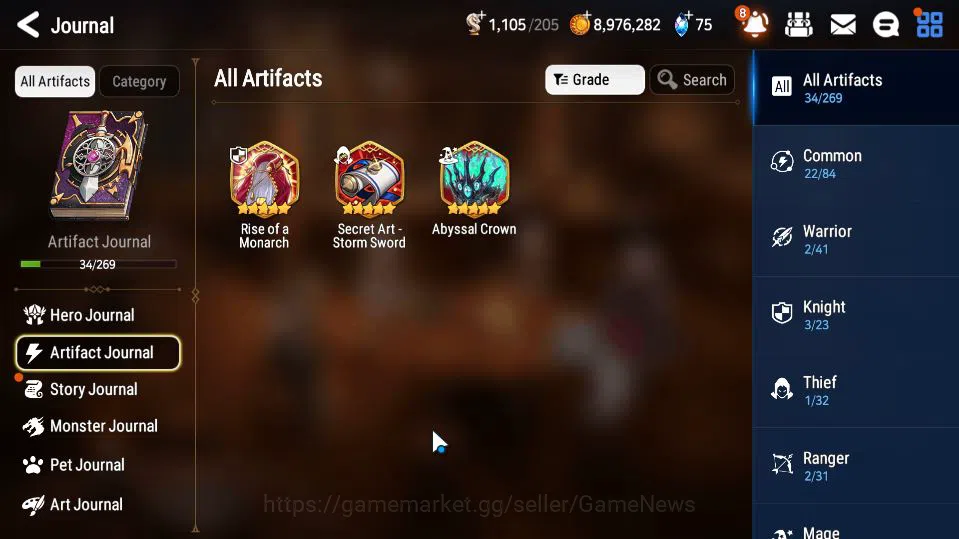 Epic Seven Accounts Mid-Tier GLOBAL UnVerif|4 ML(Architec Leika,DD Ray,US Choux,Med Kawerik)+Yulha,Etc|POH+Bless ON|1K 6