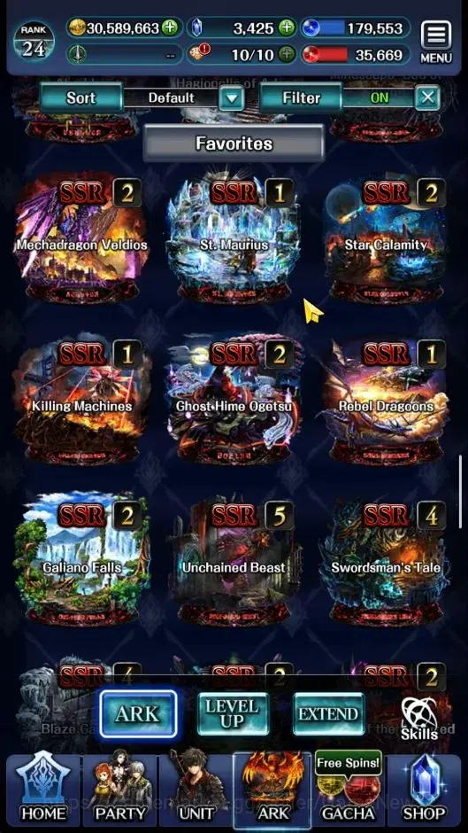 Last Cloudia Accounts GLOBAL|Rank 24|Collab [S Aileron,Joker,Nero,DL Rim image 11