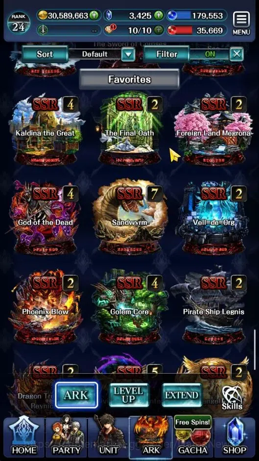 Last Cloudia Accounts GLOBAL|Rank 24|Collab [S Aileron,Joker,Nero,DL Rim image 13