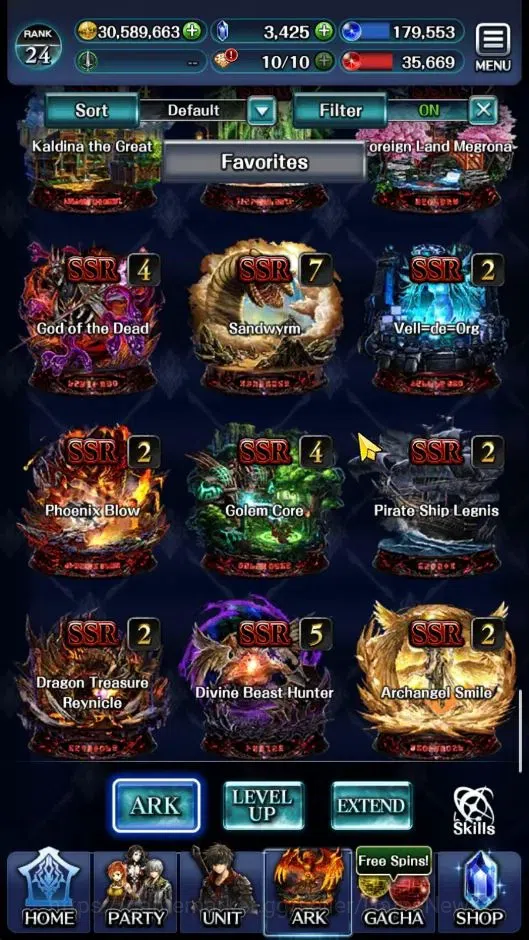 Last Cloudia Accounts GLOBAL|Rank 24|Collab [S Aileron,Joker,Nero,DL Rim image 14
