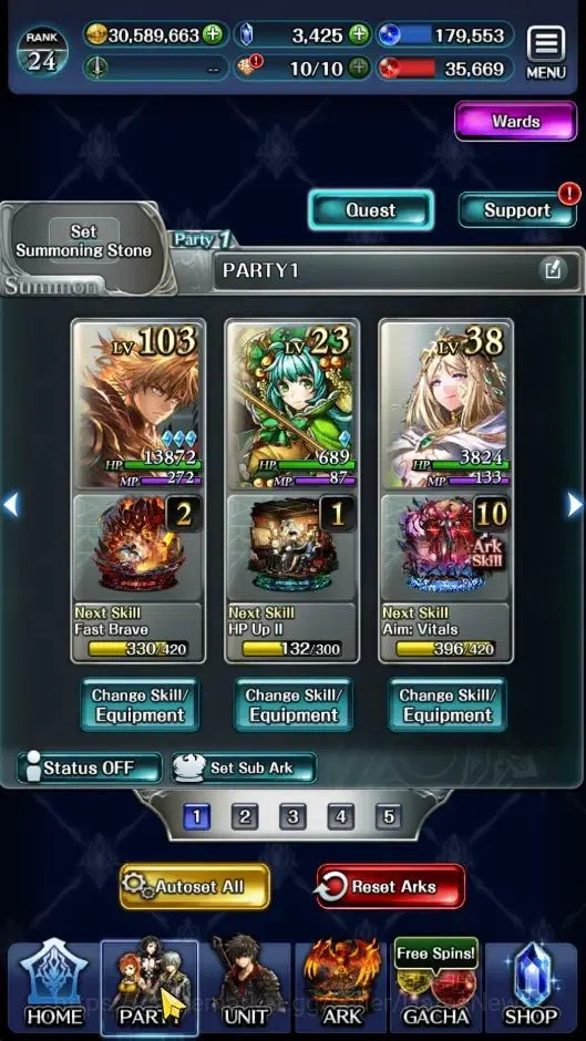 Last Cloudia Accounts GLOBAL|Rank 24|Collab [S Aileron,Joker,Nero,DL Rim image 15