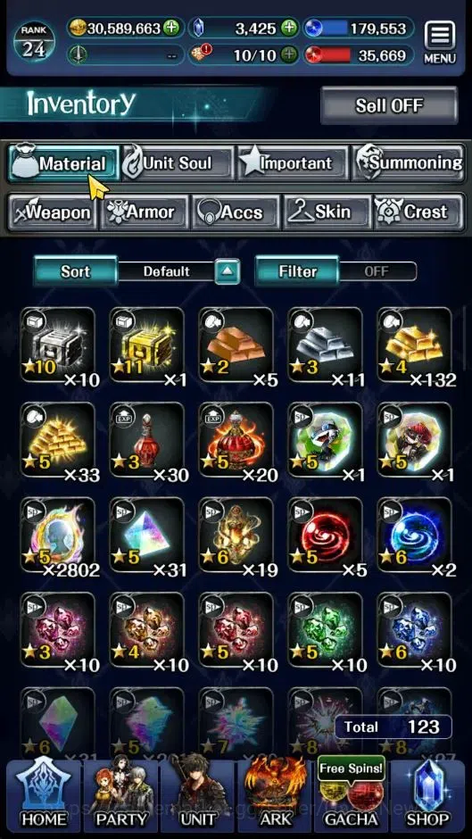 Last Cloudia Accounts GLOBAL|Rank 24|Collab [S Aileron,Joker,Nero,DL Rim image 19