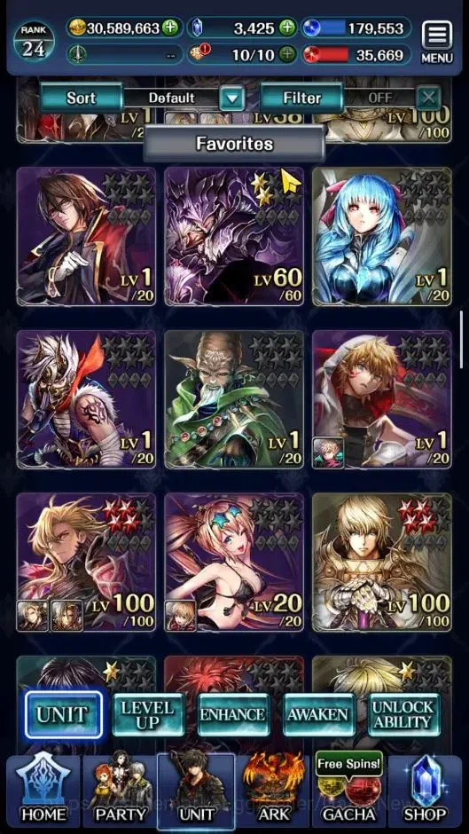 Last Cloudia Accounts GLOBAL|Rank 24|Collab [S Aileron,Joker,Nero,DL Rim image 3