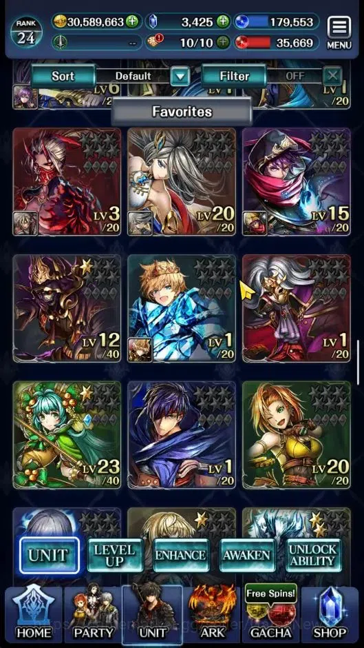 Last Cloudia Accounts GLOBAL|Rank 24|Collab [S Aileron,Joker,Nero,DL Rim image 5