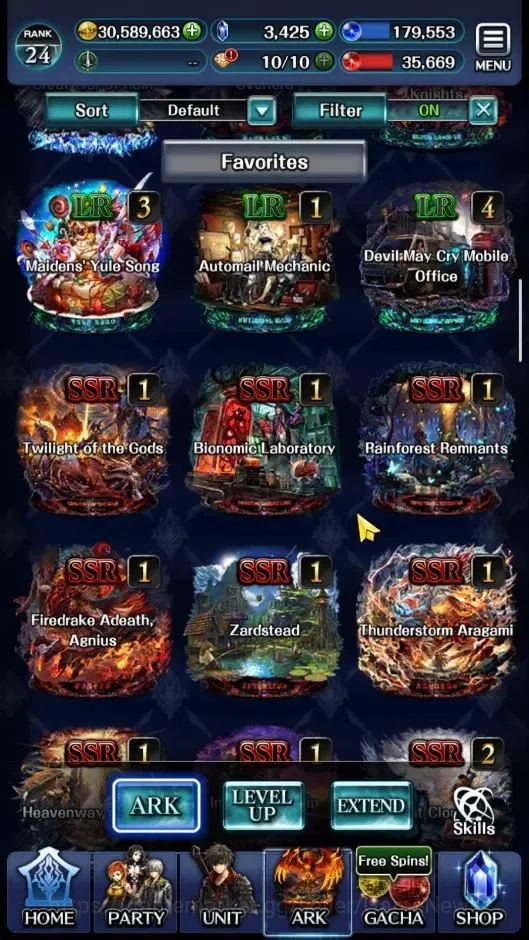 Last Cloudia Accounts GLOBAL|Rank 24|Collab [S Aileron,Joker,Nero,DL Rim image 8