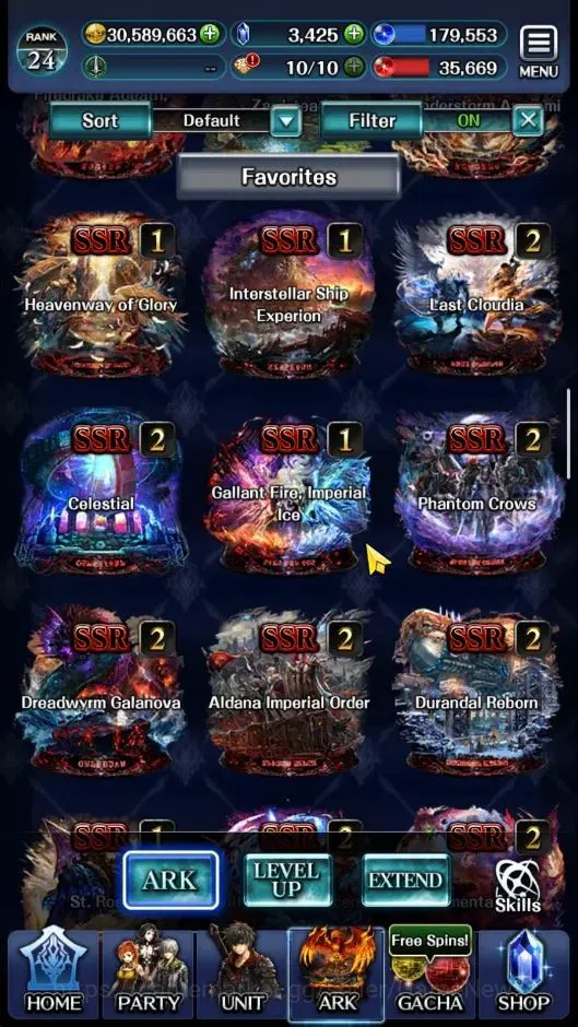 Last Cloudia Accounts GLOBAL|Rank 24|Collab [S Aileron,Joker,Nero,DL Rim image 9