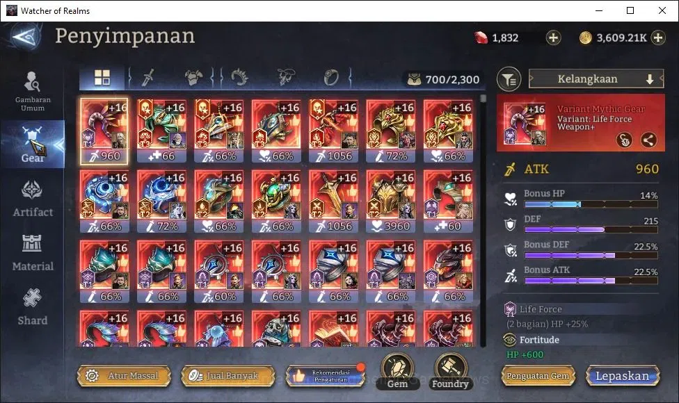 Watcher of Realms Accounts GLOBAL 50x|2,1M Power|6 Lord[Oren,LayaA1,Nastya,Et image 15