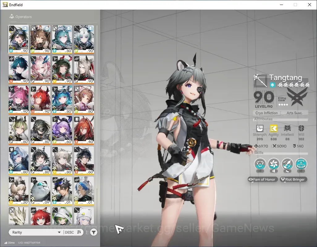 Arknights: Endfield Accounts ASIA|Lv60|14 1