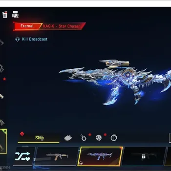 Blood Strike Accounts Starter ASIA|Fresh Starter Lv 3|1 ETERNAL: KAG-6 Star Chaser (Kill Broadcast)|2 LEGENDARY GUNS|Check