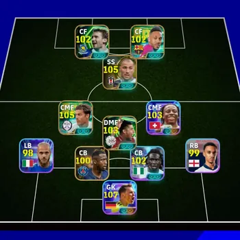 eFootball Accounts Legends & Iconic Players Mobile |PW 3181|Epic XabiAlonso Raul Hazard Rijkaard Ribery,Shwt Neuer Manzambi