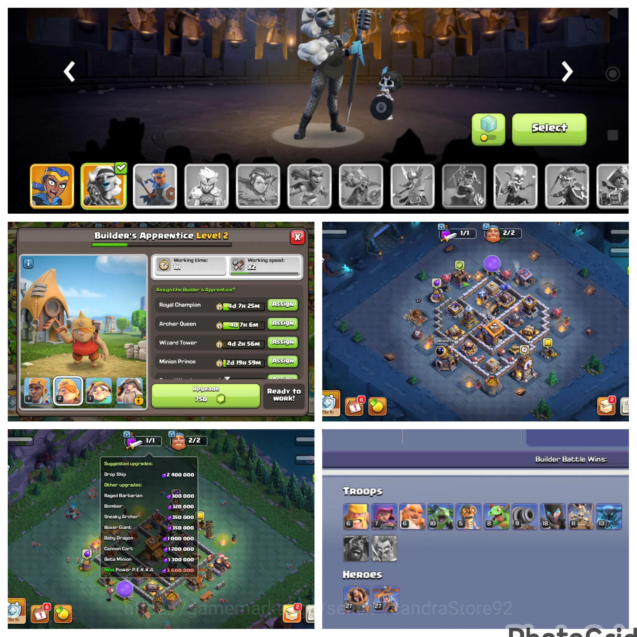 Clash of Clans Accounts FLASHSALE LIMITED SCENARY|TH 18 LVL 207 DEFENSE MA image 2