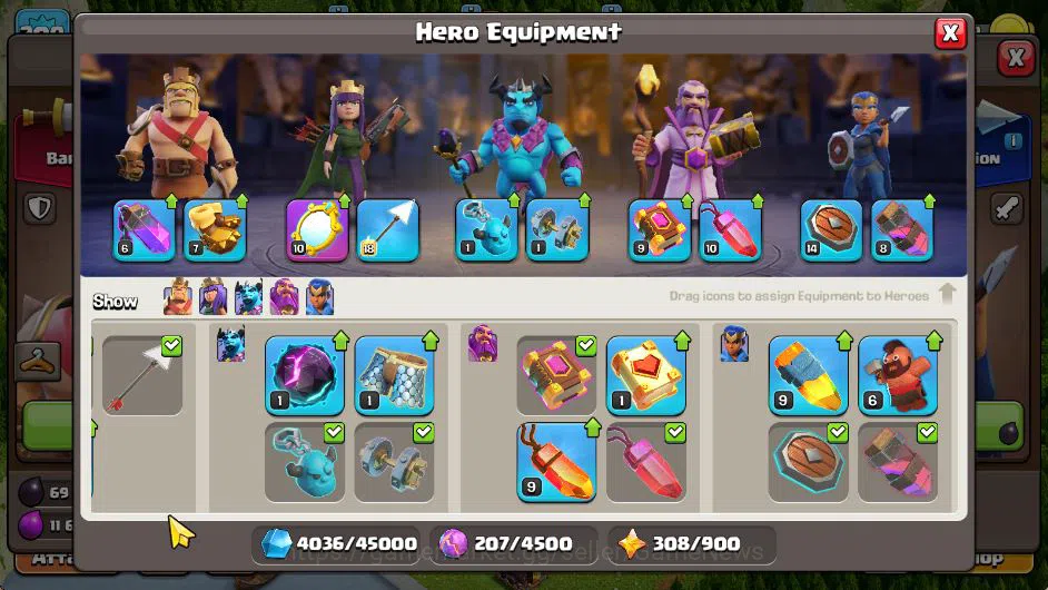 Clash of Clans Accounts TH 15-BH 8|LV 209|TROPHY 2780|HH 7|BK 36,AQ 55,GW  image 4