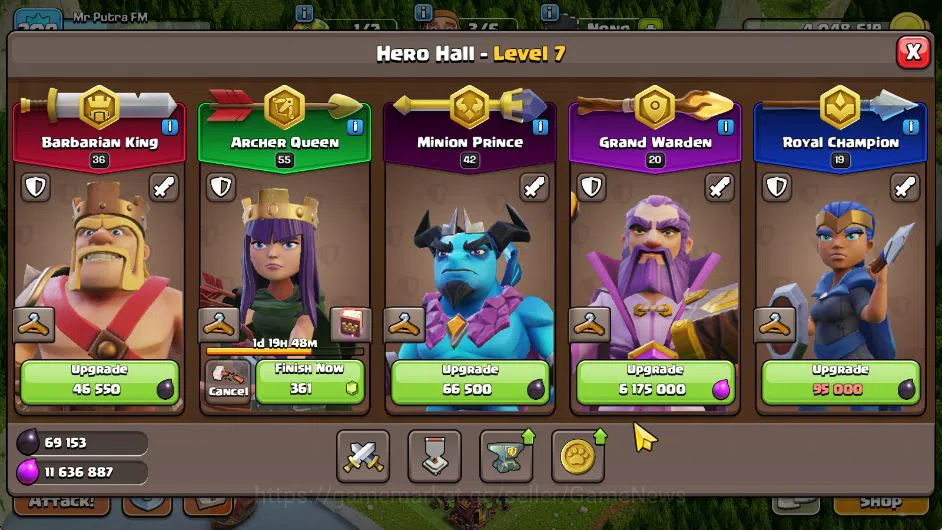Clash of Clans Accounts TH 15-BH 8|LV 209|TROPHY 2780|HH 7|BK 36,AQ 55,GW  image 6