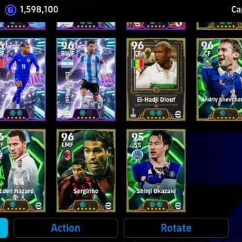 eFootball Legends & Iconic Players Android|PW 3158|Eden Hazard Epic,Lothar Matthaus E image 1