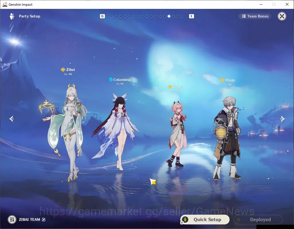 Genshin Impact Accounts ASIA|AR60|PremTeam Mavu,Neuvil,Zibai|21Limit+17(*5 image 16