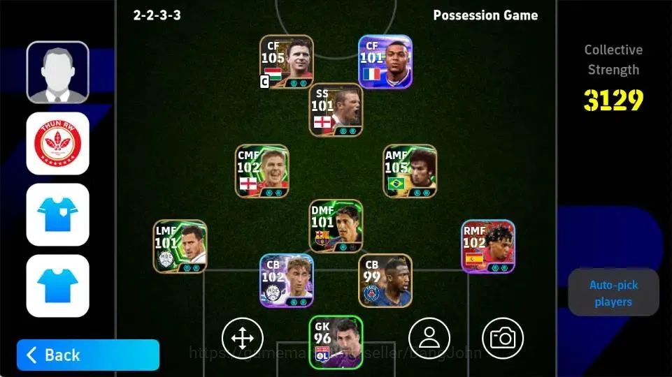 eFootball Accounts Android|PW 3129|Coin Android 350,Ferenc Puskas Epi image 4