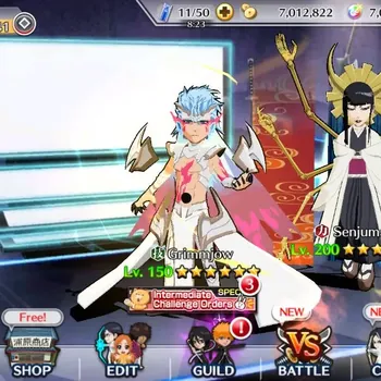 Bleach: Brave Souls Accounts Starter Global |7k Orb+ 48k BP|Fresh Story|SenjamaruGrimmjow|7M Coins|KlabID|Check SS BBS741Z