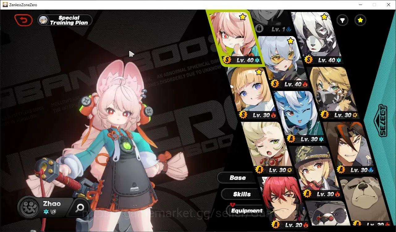 Zenless Zone Zero Accounts Starter Asia|IK 36|2 Limited|(Norma)+Sign Zhao|+2 Standard (Soldier 11,Lycaon)|1 STD Weapon|1 S 1