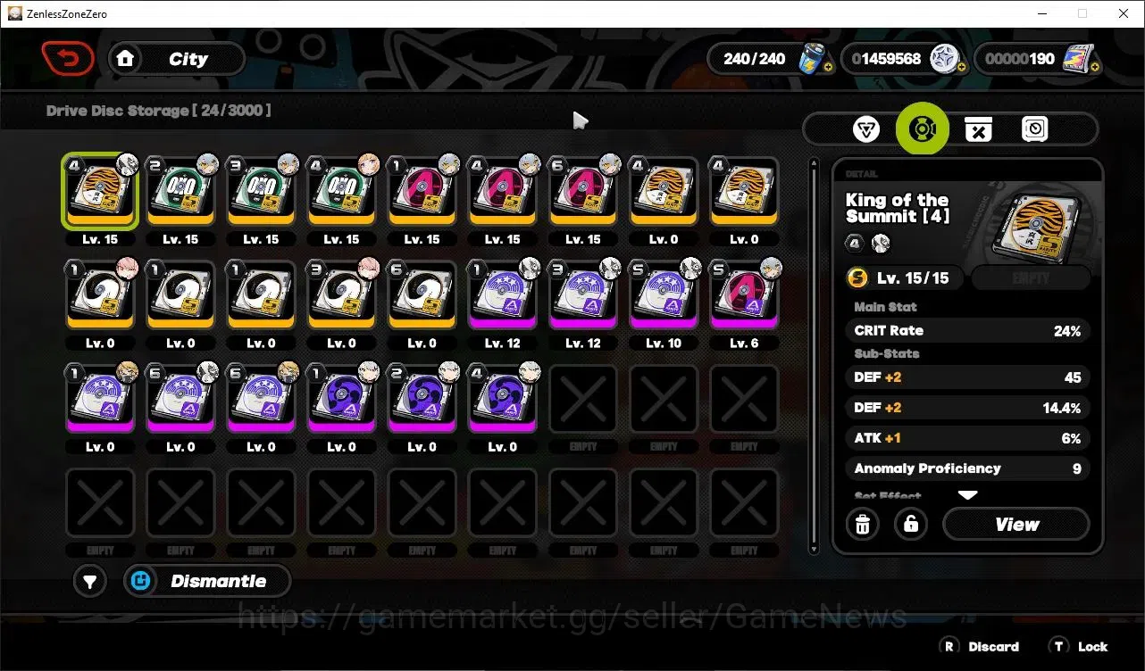 Zenless Zone Zero Accounts Starter Asia|IK 36|2 Limited|(Norma)+Sign Zhao|+2 Standard (Soldier 11,Lycaon)|1 STD Weapon|1 S 9