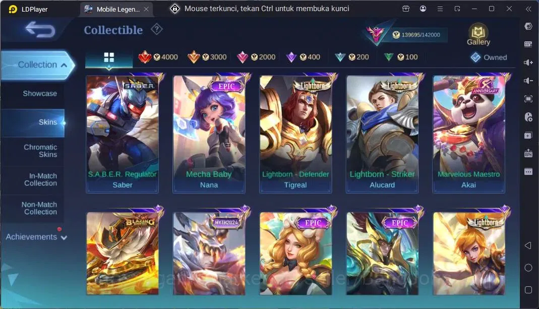 Mobile Legends: Bang Bang Accounts Global |Hero 132|Skin 430|Exalted|Legend Franco,Jo image 13