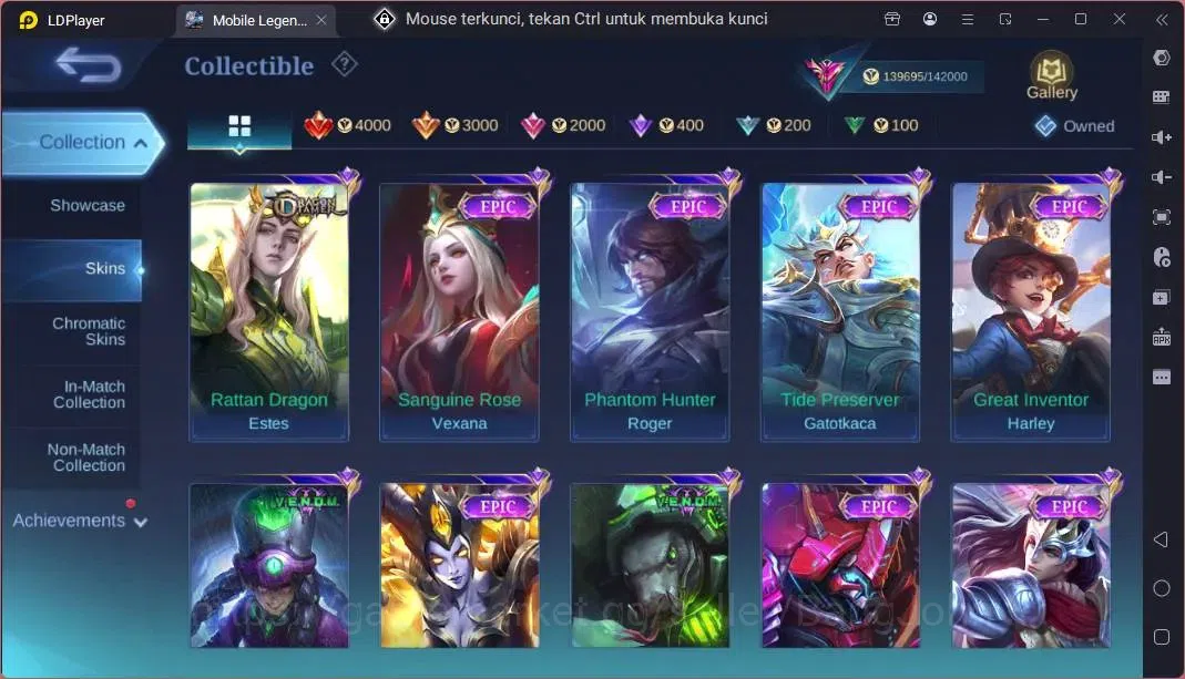 Mobile Legends: Bang Bang Accounts Global |Hero 132|Skin 430|Exalted|Legend Franco,Jo image 17